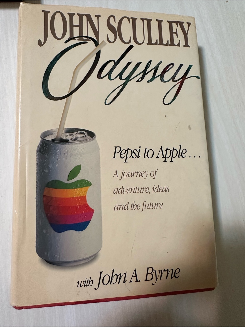 Odyssey - Pepsi to Apple Book (Cream Cover)